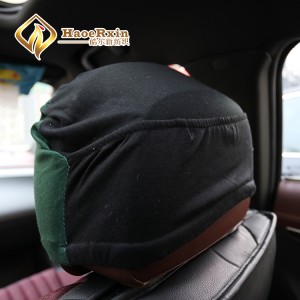 Latest design stylish customized country car seat headrest covers wholesale