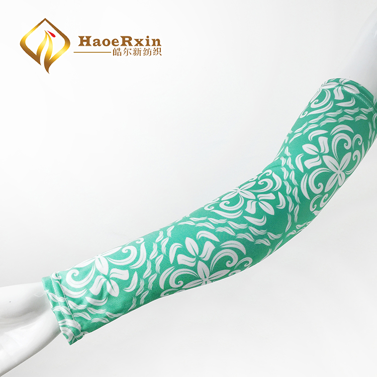 Hot selling customized comfortable breathable fitness compression arm sleeve