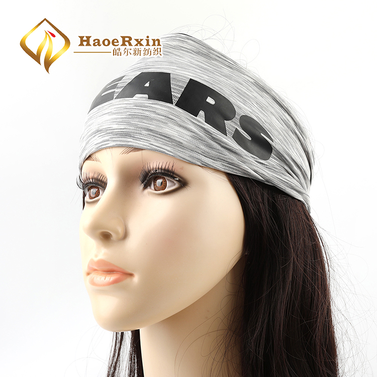 New arrival cheap beautiful custom elastic hair accessories fashion sports headbands for women